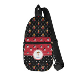 Girl's Pirate & Dots Sling Bag (Personalized)