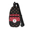 Girl's Pirate & Dots Sling Bag - Front View
