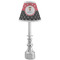 Girl's Pirate & Dots Small Chandelier Lamp - LIFESTYLE (on candle stick)