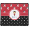 Girl's Pirate & Dots Small Gaming Mats - FRONT
