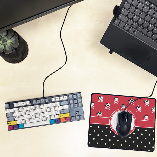 Girl's Pirate & Dots Small Gaming Mats - LIFESTYLE