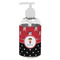 Girl's Pirate & Dots Plastic Soap / Lotion Dispenser (8 oz - Small - White) (Personalized)