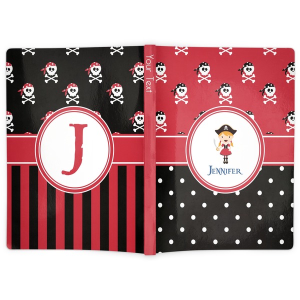 Girl's Pirate & Dots Soft Cover Journal - Apvl