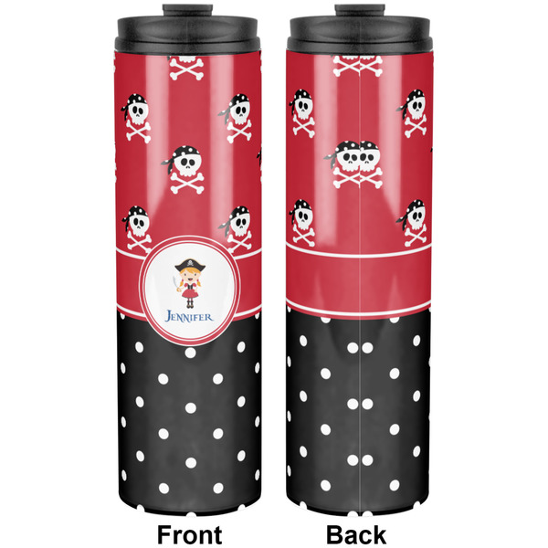 Girl's Pirate & Dots Stainless Steel Tumbler 20 Oz - Approval