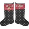 Girl's Pirate & Dots Stocking - Double-Sided - Approval