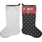 Girl's Pirate & Dots Stocking - Single-Sided - Approval