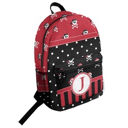 Girl's Pirate & Dots Student Backpack (Personalized)