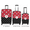 Girl's Pirate & Dots Suitcase Set 1 - APPROVAL