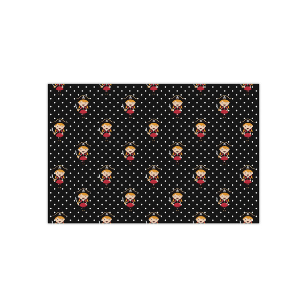 Custom Girl's Pirate & Dots Tissue Paper Sheets - Small - Heavyweight