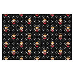 Girl's Pirate & Dots X-Large Tissue Papers Sheets - Heavyweight