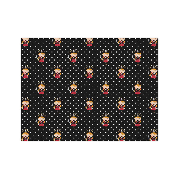 Custom Girl's Pirate & Dots Tissue Paper Sheets - Medium - Lightweight