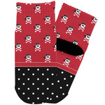 Girl's Pirate & Dots Toddler Ankle Socks