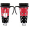 Girl's Pirate & Dots Travel Mug with Black Handle - Approval