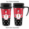 Girl's Pirate & Dots Travel Mugs - with & without Handle