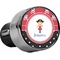 Girl's Pirate & Dots USB Car Charger - Close Up