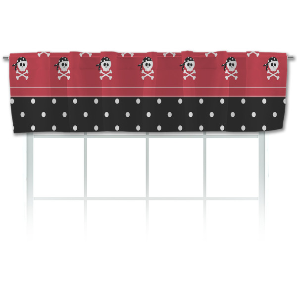 Custom Girl's Pirate & Dots Valance