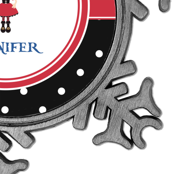 Girl's Pirate & Dots Vintage Snowflake - Detail