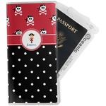 Girl's Pirate & Dots Travel Document Holder
