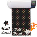 Girl's Pirate & Dots Vinyl Sheet (Re-position-able)