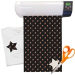 Girl's Pirate & Dots Heat Transfer Vinyl Sheet (12"x18")