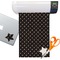 Girl's Pirate & Dots Sticker Vinyl Sheet (Permanent)