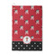 Girl's Pirate & Dots Waffle Weave Golf Towel - Front/Main