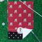 Girl's Pirate & Dots Waffle Weave Golf Towel - In Context