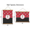 Girl's Pirate & Dots Wall Hanging Tapestries - Parent/Sizing
