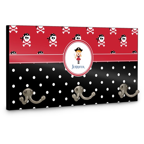 Girl's Pirate & Dots Coat Hanger Main