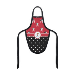 Girl's Pirate & Dots Bottle Apron (Personalized)
