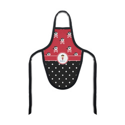 Girl's Pirate & Dots Bottle Apron (Personalized)