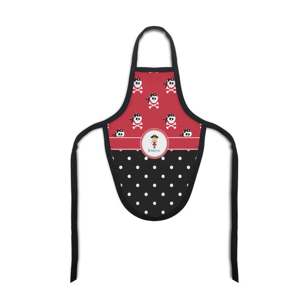Custom Girl's Pirate & Dots Bottle Apron (Personalized)