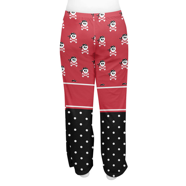 Girl's Pirate & Dots Women's Pj on model - Back