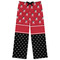 Girl's Pirate & Dots Womens Pajama Pants - XS