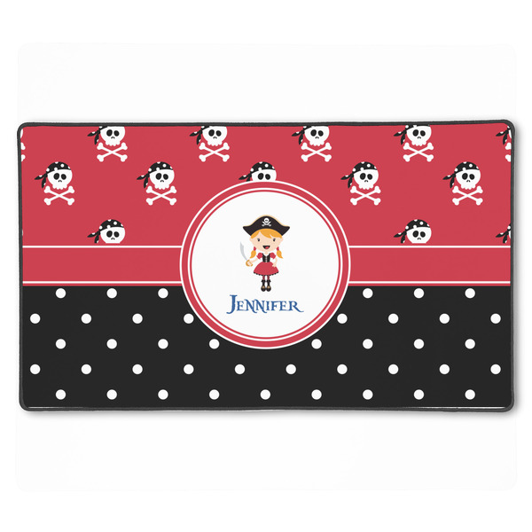 Girl's Pirate & Dots XXL Gaming Mouse Pads - 24" x 14" - APPROVAL