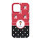 Girl's Pirate & Dots iPhone 13 Tough Case - Back