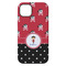 Girl's Pirate & Dots iPhone 14 Pro Max Tough Case - Back
