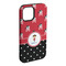 Girl's Pirate & Dots iPhone 15 Plus Tough Case - Angle