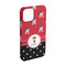 Girl's Pirate & Dots iPhone Case - Plastic - iPhone 15 Pro (Personalized)