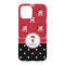 Girl's Pirate & Dots iPhone 15 Pro Case - Back