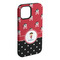 Girl's Pirate & Dots iPhone 15 Pro Max Tough Case - Angle