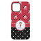 Girl's Pirate & Dots iPhone 15 Pro Max Tough Case - Back