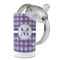 Gingham Print 12 oz Stainless Steel Sippy Cups - Top Off