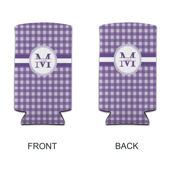 Gingham Print 12oz Tall Can Sleeve - APPROVAL