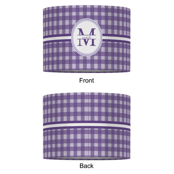 Gingham Print 16" Drum Lampshade - APPROVAL (Fabric)