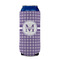 Gingham Print 16oz Can Sleeve - FRONT (on can)
