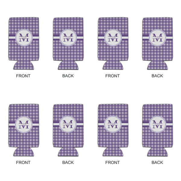 Gingham Print 16oz Can Sleeve - Set of 4 - APPROVAL