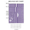 Gingham Print 2'x3' Indoor Area Rugs - Size Chart