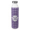 Gingham Print 20oz Stainless Steel Water Bottle - Full Print (Personalized)