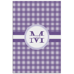 Gingham Print Poster - Matte - 24x36 (Personalized)